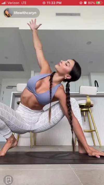 I love yoga! @lifewithcaryn