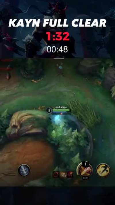 FASTEST Kayn Full Clear! 1:32