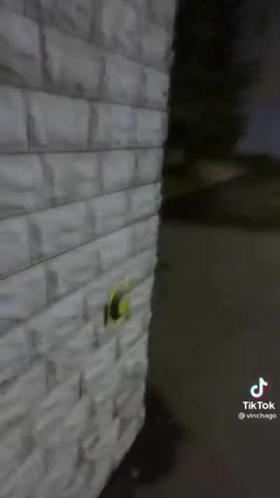This guy being chased by demons