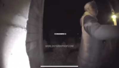 Delivery driver is NOT going home with that $5 tip.. at least not without a fight!
