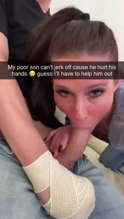 Mom’s always here to help 😏