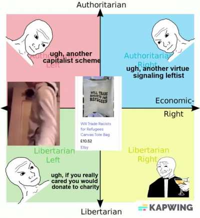 Poo Shitical Cum Piss reacts to tote bag
