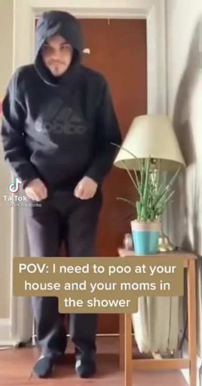 POV : You’re at Ludwig’s Mom’s House