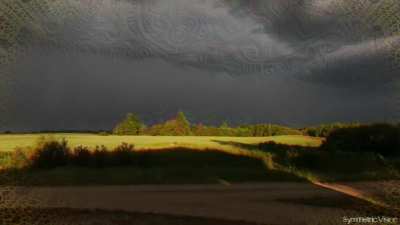 Nothing like the smell of the air just before a thunderstorm hits