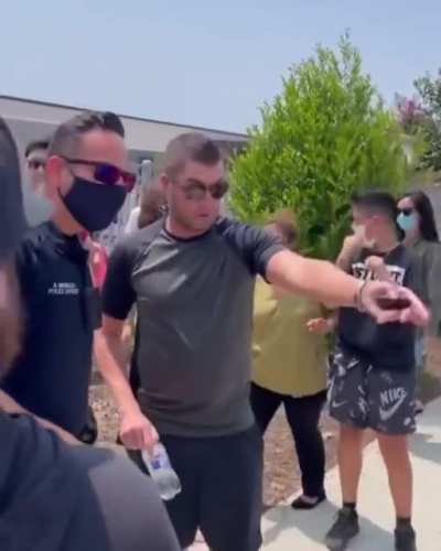 When the parents want to get at you for standing up for what’s right. Public freak out in front of your kid’s elementary school.