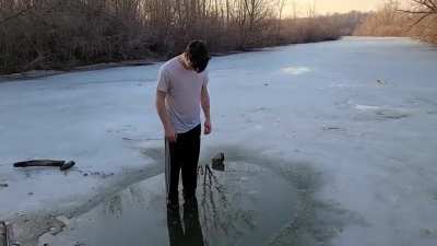 Standing on thin ice
