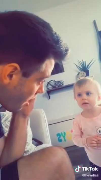 She forgot to tell her Dad...