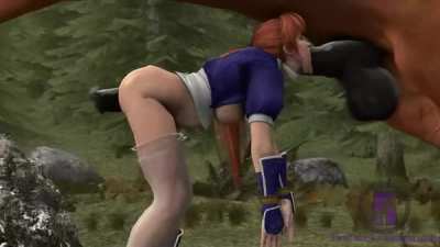 Kasumi taking her horse ATWT