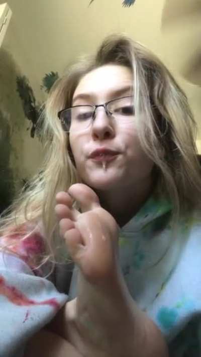 come lick it off!!