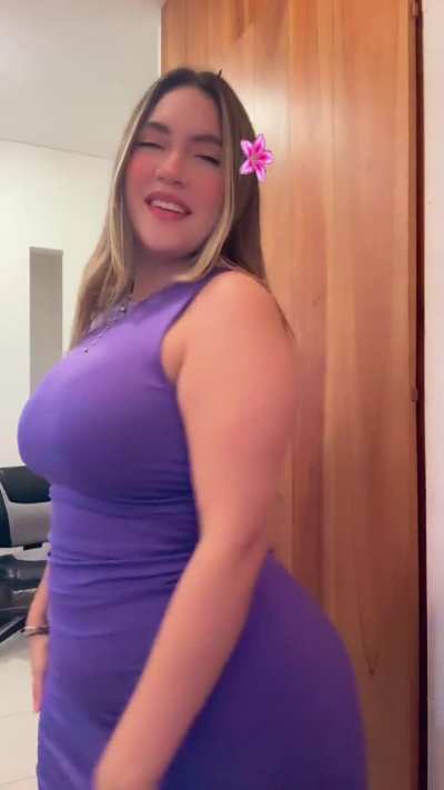 Como me encanta verla