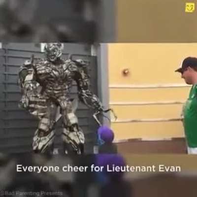 Boy joins the decepticons!