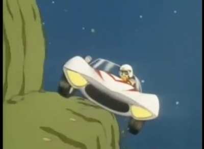 HES GOING OVER THE CLIFF
