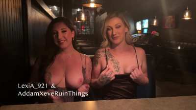 She was nervous… until she saw how good it felt to be a slut in public.