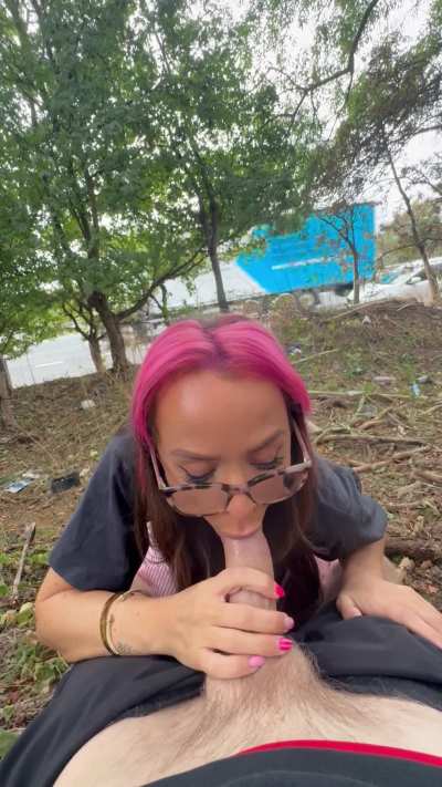 There’s always a chance with me that I’m going to ask if I can make you cum where we are
