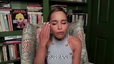 Emilia Clarke Recites 
