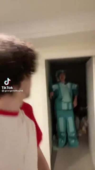 Tommy, why do you have that sword?(technically Minecraft)