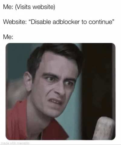 Sorry, I’m leaving