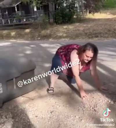 To move the waste bin