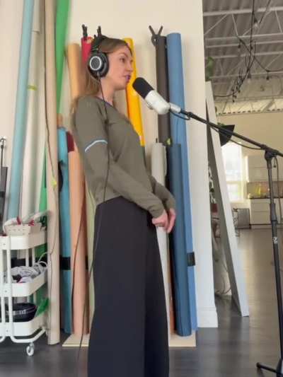 Recording a new intro for Spare Parts | IG Nov 2 2025