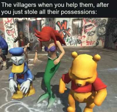 You saved the village