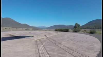Skydiver got spanked by a kangaroo