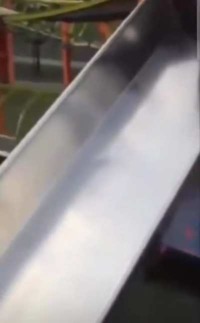 Bicile on the slide