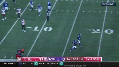 [Highlight] Baker Mayfield rushing touchdown, does Tommy DeVito celebration