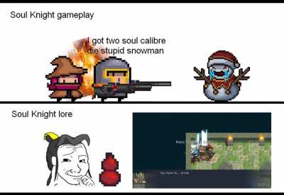 Soul knight actually has a lore 🤔
