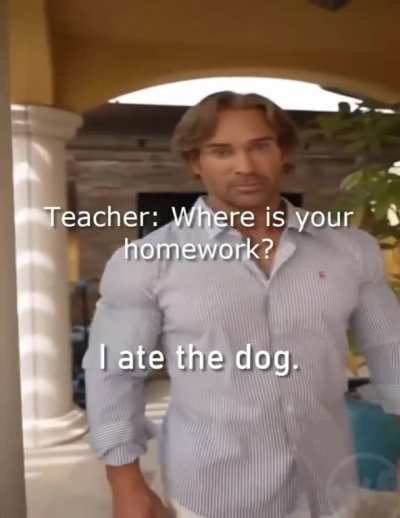 I was hungry