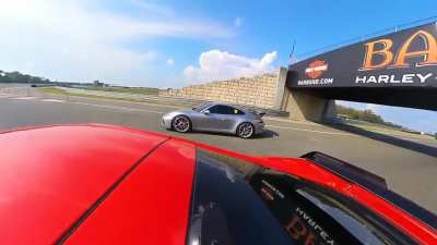 GT3 wanted to run me, went exactly how you’d expect