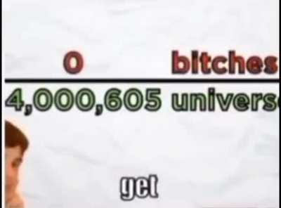 no bitches :(