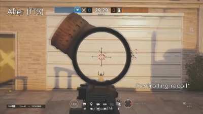 A quick comparison between the M762's recoil before and after the nerf. (Both with Flashhider and Angled grip, as this is what I always used)