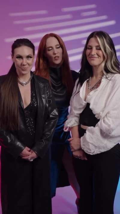 Elize Ryd, Simone Simons and Charlotte Wessels