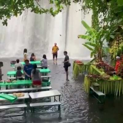 At this unconventional restaurant