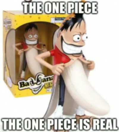 it's real the one piece IS REAL