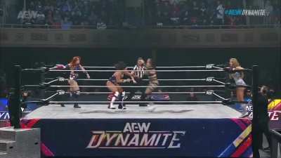 Tonight On AEW Dynamite: Brawling Birds (Jamie Hayter & Alex Windsor) vs B3CCA & Viva Van