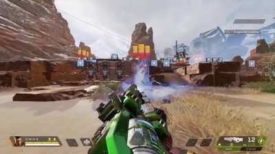 Crouching with Bangalore smoke increases your hip fire accuracy (works with all guns)