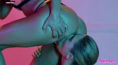 Abella and Desiree Getting Those Kinks Worked Out