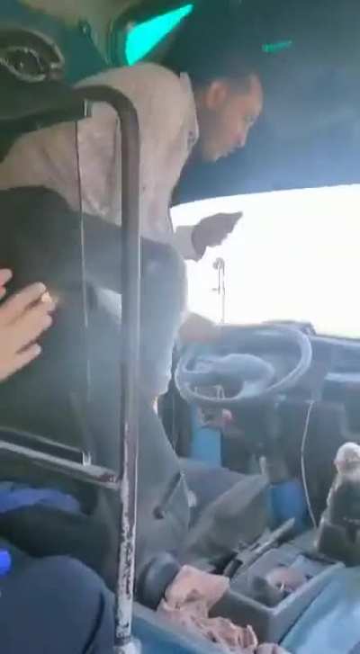 Bus driver partying