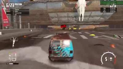 Perfectly cut crash