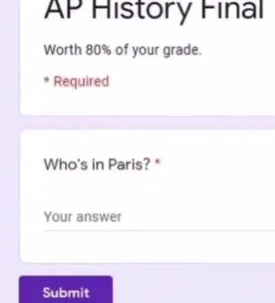 Would you do it for the grade?