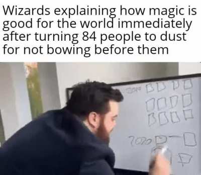 Break the chains! End the Wizard monopoly! Be sure to buy my book for more info