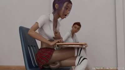 Futa Schoolgirl Classroom Autop<wbr>enetr<wbr>ation