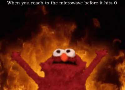 The microwave hasn't beaten me in over 4 years