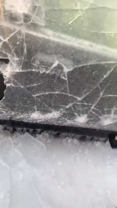 Ice world in Russia