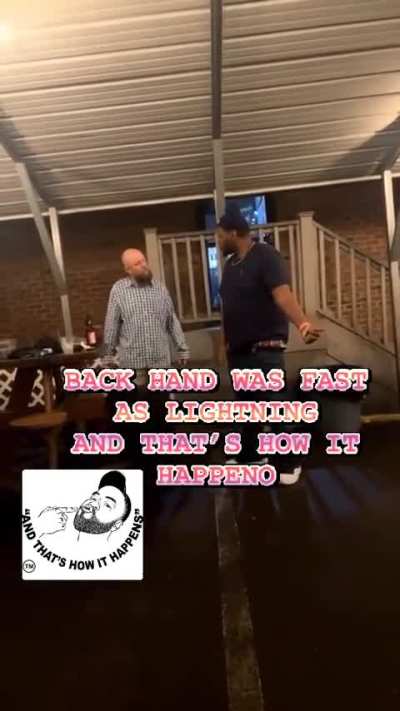Drunken man won't stop running his mouth