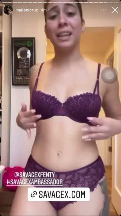 From her IG story