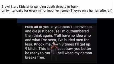 Respect to frank and dev team for dealing with all that hate