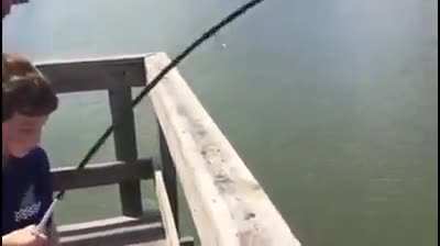 When you get robbed of your catch