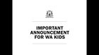 WA premier being really sweet